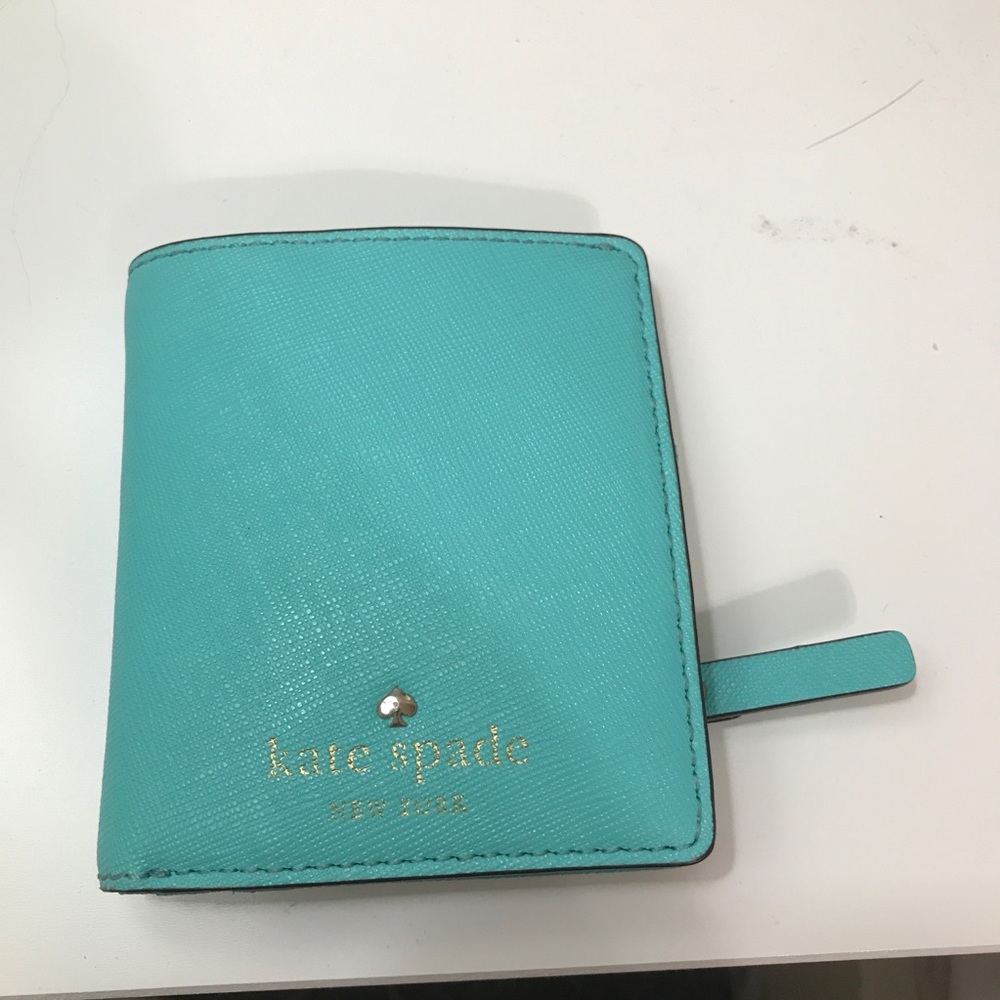 Kate Spade Small Wallet- Turquoise